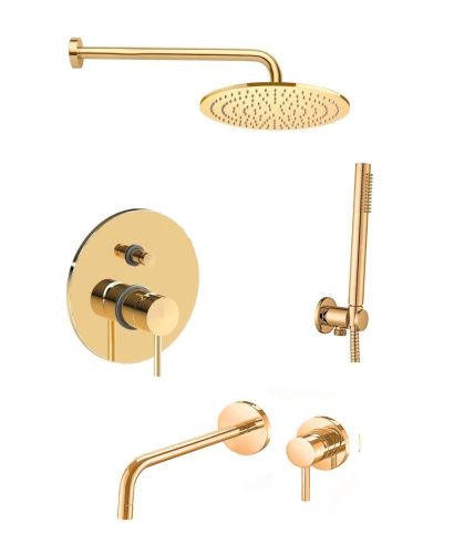 Душевая система Paffoni Light KITLIG015HG006KING встраиваемая в стену