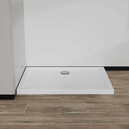 Душевой поддон акриловый Vincea H50 VST-5AR-8012 120х80 белый с каркасом