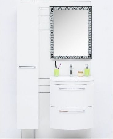 Зеркало с подсветкой De Aqua Тренд TRN 402 070 70х80 подвесное