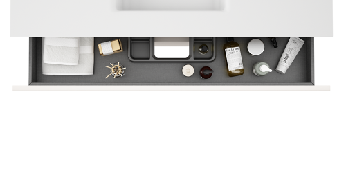 Тумба под раковину Visobath Granada 70459/87608 120х50 подвесная цвет бежевый - фото 3