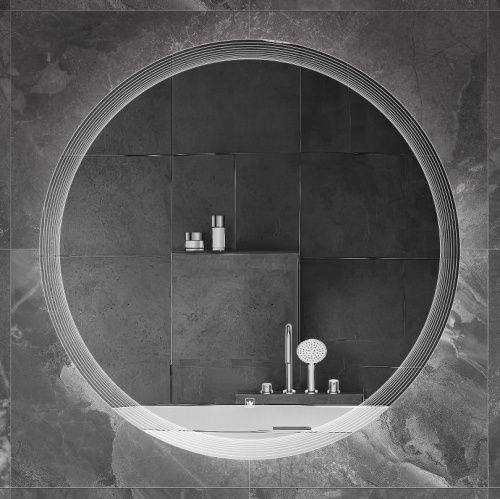 Зеркало с подсветкой Cezares ECO CZR-SPC-ECO-800-LED-TCH 80х80 подвесное - фото 3