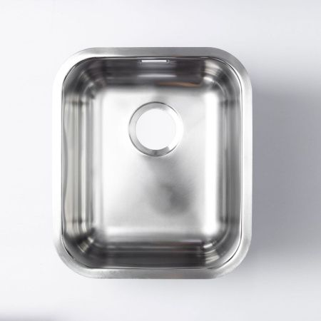 Кухонная мойка Grandex Aqua SELECT 36 S 200330 35х40 цвет серый поверхность матовая