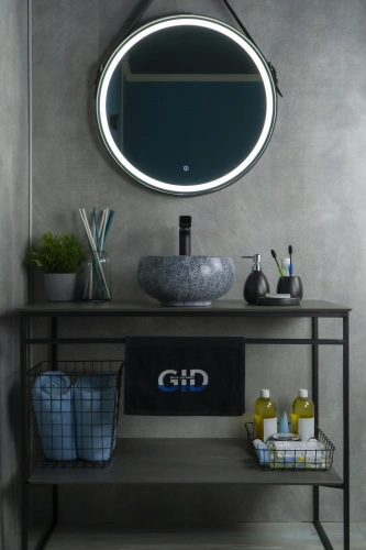 Раковина керамическая Gid Esfera 54433 30х30 накладная цвет многоцветный без отверстий под смеситель - фото 3