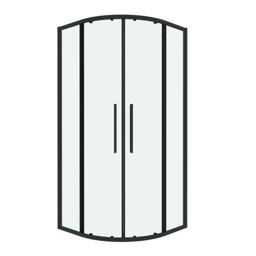 Душевой уголок Grossman Cosmo 301.K33.02.9090.21.00 90х90 стекло прозрачное профиль черный без поддона