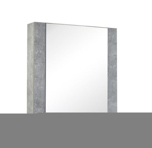 Зеркало-шкаф Onika Стоун 207033 70х70 подвесной цвет серый