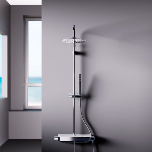 Душевая стойка Damixa Scandinavian Pure 936780000 настенная цвет хром - фото 4