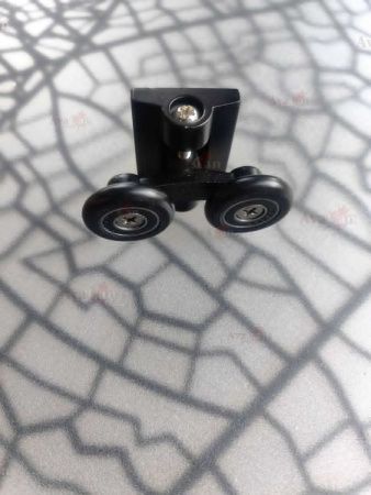 Душевой уголок AvaCan HB90MT 90х90 стекло матовое профиль черный без поддона