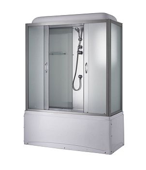 Душевой бокс Taliente  TA-17075M 170х75 стекло рифленое профиль хром