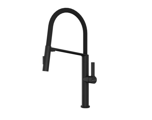 Смеситель для кухни Paulmark BARREL Ba214029-AN на мойку черный