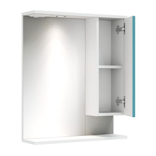 Зеркало-шкаф Onika Марви 206089 60х70 подвесной цвет белый - фото 5