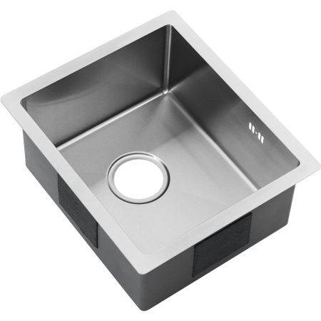 Кухонная мойка Melana ProfLine MLN-R3844H 40х45 цвет серый поверхность матовая