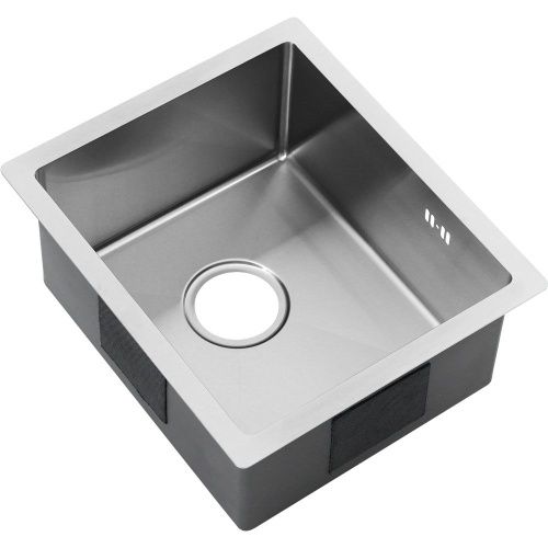 Кухонная мойка Melana ProfLine MLN-R3844H 40х45 цвет серый поверхность матовая - фото 5