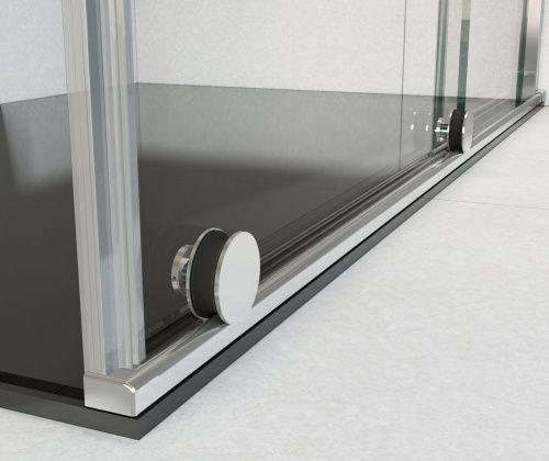 Душевой уголок Vincea Arno VSR-1A1014CL 140х100 стекло прозрачное профиль хром без поддона - фото 2