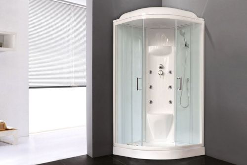 Душевая кабина Royal Bath НК RB100HK7-WT 100х100 четверть круга с крышей ориентация универсальная - фото 2