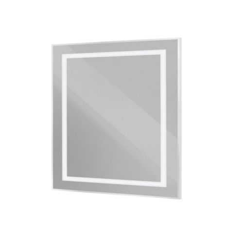 Зеркало с подсветкой BelBagno Kraft SPC-KRAFT-900-800-SENS-AL 90х80 подвесное - фото 2