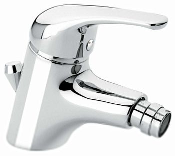 Смеситель Emmevi Ambra 9004/BC на биде белый/хром