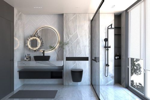 Комплект унитаз с инсталляцией с клавишей смыва ABBER Bequem AC1100MB-AC0105-AC0121MB - фото 4