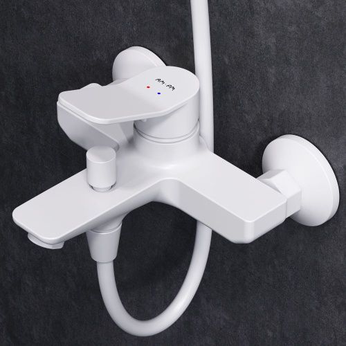 Душевая стойка Am.Pm X-Joy F43885A14 настенная цвет белый - фото 4