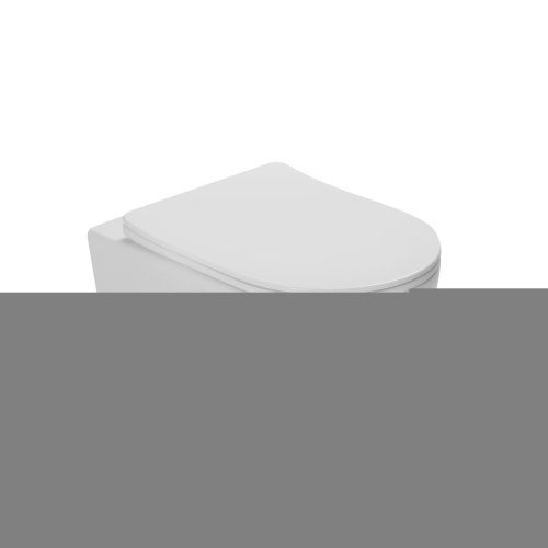 Унитаз подвесной Vincea Globo VT1-14ST белый с сиденьем микролифт безободковый смыв торнадо - фото 4