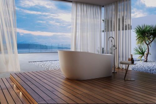 Ванна акриловая Abber AB9491-1.7 170х80 отдельностоящая овальная с каркасом - фото 3