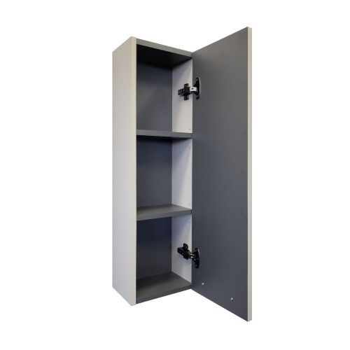 Шкаф Comforty Касабланка 00-00020084CF 30х80 подвесной цвет серый - фото 4