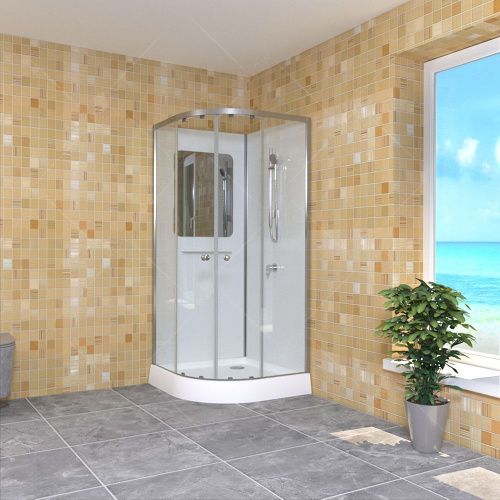 Душевая кабина RGW Andaman 381320899-12 90х90 четверть круга без крыши ориентация универсальная - фото 4