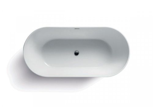 Ванна акриловая Vagnerplast Marbella KRBV169MAR7X-64 170х80 отдельностоящая овальная без каркаса