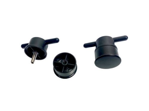 Душевой уголок Тритон Альфа Щ0000054223 90х90 стекло прозрачное профиль черный с поддоном - фото 4