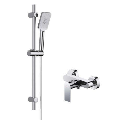 Комплект смесителей Aquatek ЛИРА AQ1432CR настенный хром