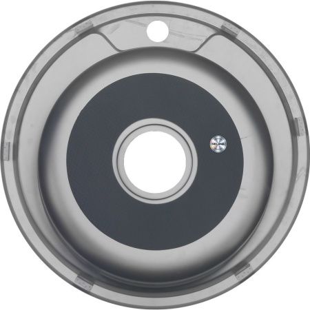 Кухонная мойка Melana 002/2 (*15) 40х40 цвет хром поверхность полированная