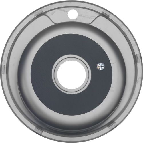 Кухонная мойка Melana 002/2 (*15) 40х40 цвет хром поверхность полированная - фото 2