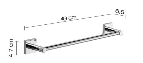 Полотенцедержатель Gedy Fuji FJ21/45(13) - фото 2