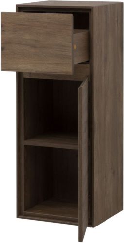 Шкаф Aquanet Милан 00339955 40х90 подвесной цвет коричневый - фото 2