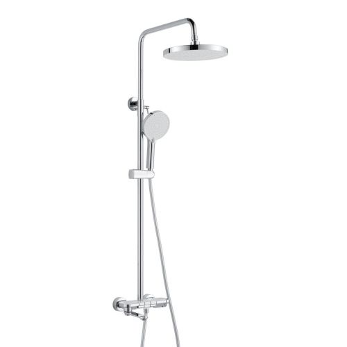 Душевая стойка Shevanik S4726 настенная цвет хром - фото 2