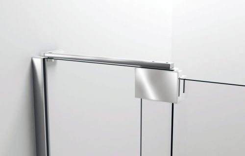 Душевая дверь Vincea Extra VDP-1E1112CGB 120х200 стекло тонированное профиль черный - фото 3