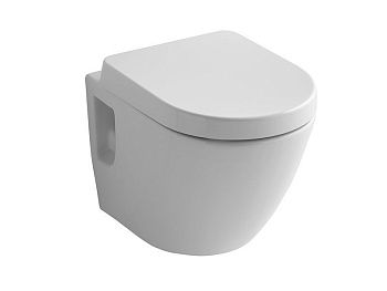 Чаша унитаза подвесная Toto CW762Y цвет белый без сиденья безободковая смыв торнадо