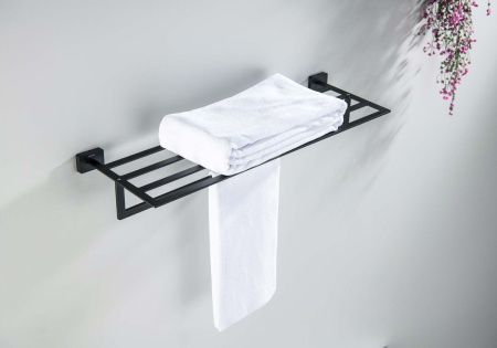 Полка в ванную комнату Aquatek ЛИБРА AQ4315MB