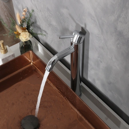 Смеситель для раковины Gid Cascada SS096CHD на столешницу хром