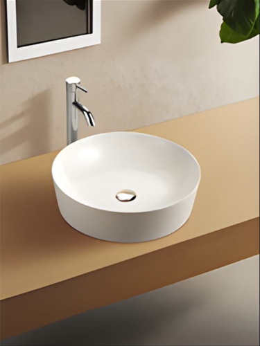 Раковина из сантехнического фаянса WeltWasser WW SK 10000003845 50х50 подвесная цвет белый без отверстий под смеситель - фото 2