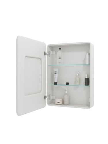 Зеркало-шкаф Continent Elliott МВК017 60х80 подвесной цвет белый - фото 4