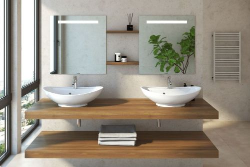 Раковина мебельная керамическая Kirovit Гамма 60 4630055550494 60х40 накладная цвет белый - фото 2