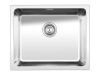 Кухонная мойка Ukinox Лофт LOB450.400 -GT10P 40х45 цвет нержавеющая сталь поверхность брашированная