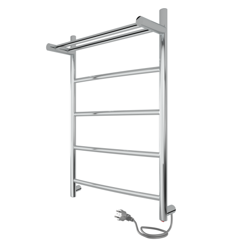 Полотенцесушитель электрический Indigo ARC с полкой LCAE60-40PR 45х60 хром - фото 5