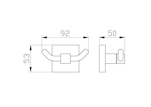 Крючок Wonzon & Woghand Polo WW-8925 - фото 2