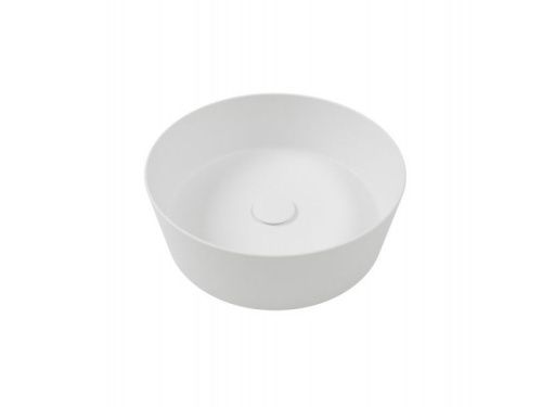 Раковина из сантехнического фаянса Hatria HAPPY HOUR Y1VG01 40х40 накладная цвет белый - фото 2