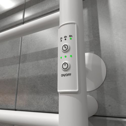 Полотенцесушитель электрический Тругор Пэк сп Пэксп19/8050белыйВГП 55х80 белый - фото 4