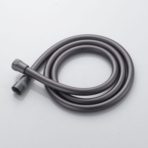 Душевая стойка Shevanik S4336T настенная цвет оружейная сталь - фото 5