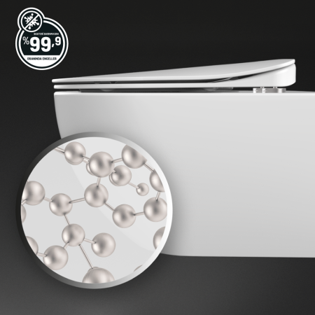 Чаша унитаза подвесная Creavit Free FE322-34CB00E-0001 цвет белый без сиденья душевой смыв