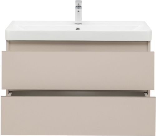 Тумба под раковину Aquanet Вега 2.0 00337944 90х50 подвесная цвет бежевый - фото 5