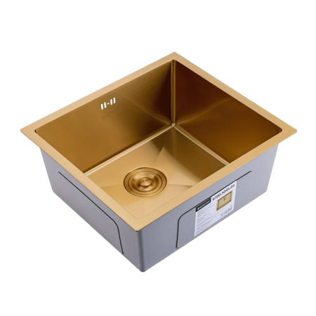 Кухонная мойка Splenka S700.5045.03 50х45 цвет золото поверхность матовая